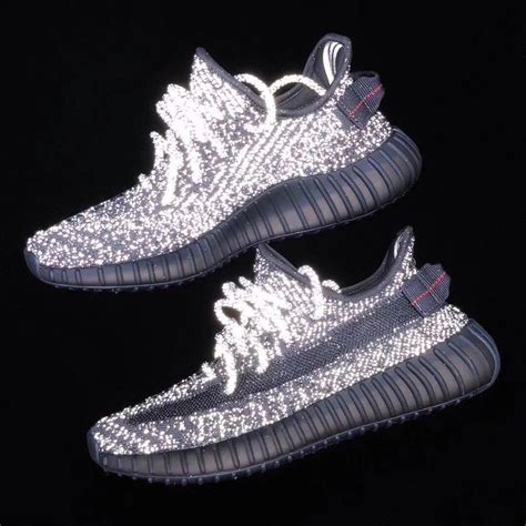 yeezy boost black reflective.